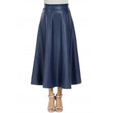 Holly | Eleganter Midirock mit hohem Bund